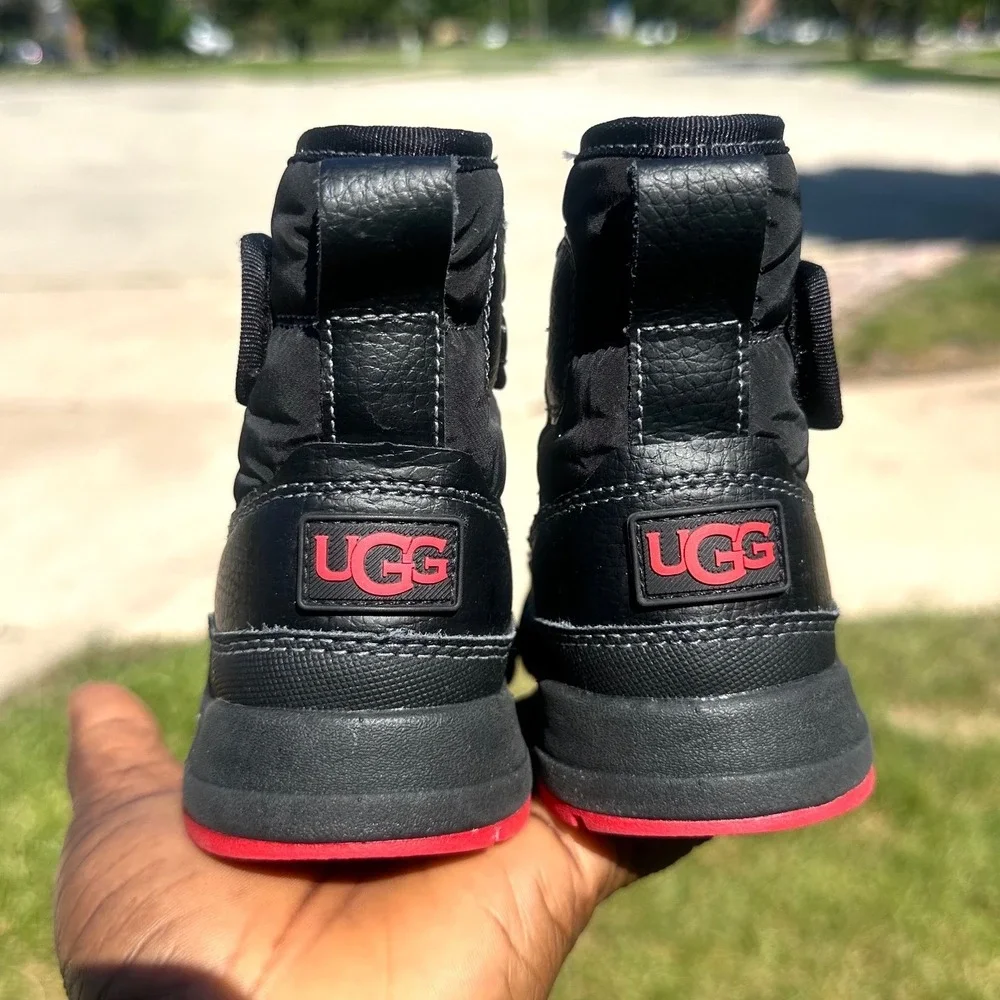 UGG Kids' Taney Weather Boots Toddler Boy Size 7 Black